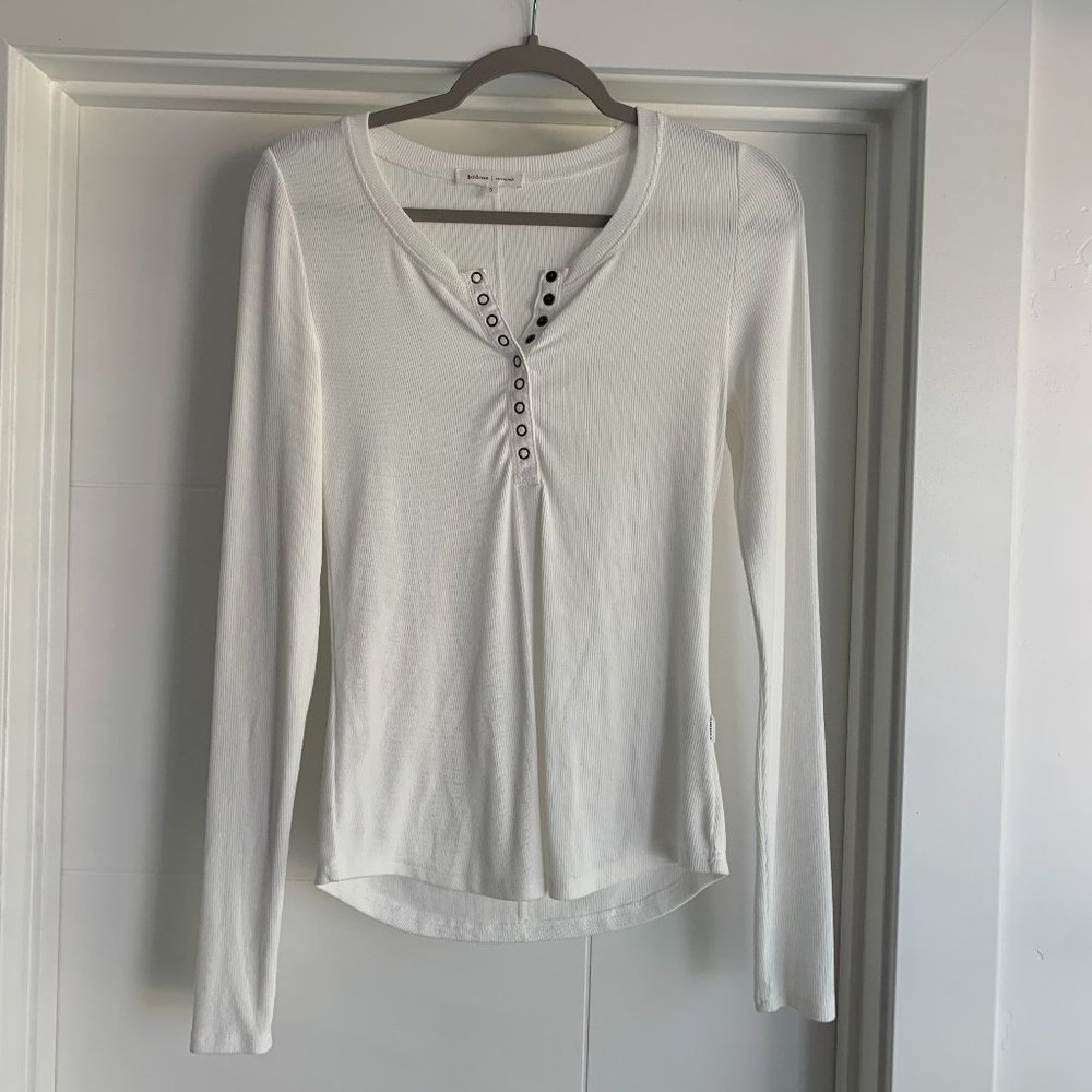 Bohme Long Sleeve White Shirt, NWOT, Small